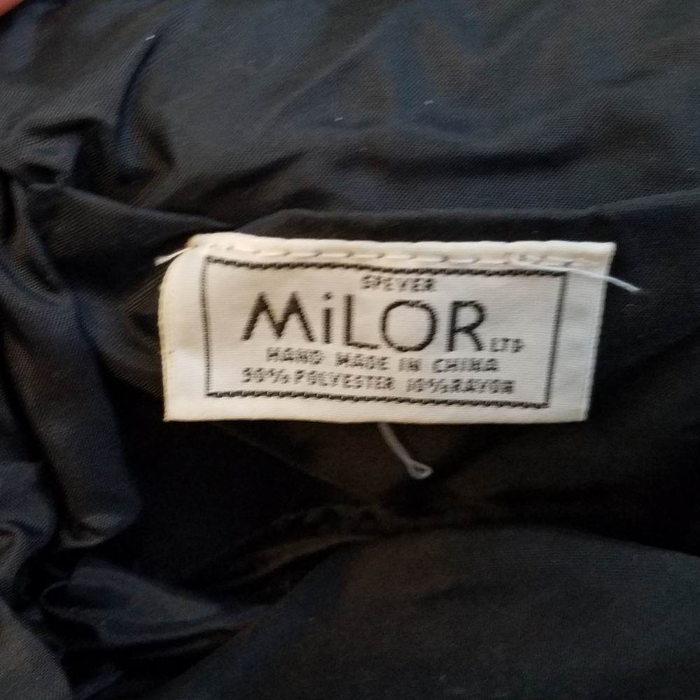 Vintage Speyer Milor black sequin shoulder bag WN - Picture 3 of 11